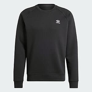 adidas Men's Trefoil Essentials Crew Sweatshirt $22 + Free S&H