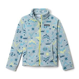 Columbia Baby/Youth Girls' Benton Springs II Fleece Full-Zip Jacket (Cruised Blue) from $7.75 (limited sizes)