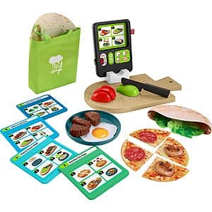 30-Piece Fisher-Price Laugh & Learn 1-2-3 Follow The Recipe Kitchen Toy Set $7