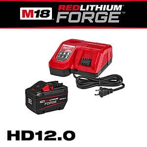 Milwaukee M18 18V 12Ah Forge Battery & Charger w/ M18 8Ah XC Battery $249 + Free Shipping