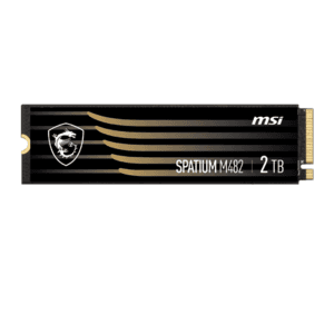 2TB MSI SPATIUM M482 M.2 2280 PCIe Gen4 x4 NVMe Solid State Drive $100 + Free Shipping
