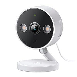 $24*: TP-Link Tapo 2K QHD Indoor/Outdoor Security Camera w/ Color Night Vision at Amazon