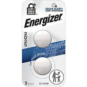 2-Pack Energizer CR2025 3V Lithium Coin Batteries $2.15 w/ Subscribe & Save & More