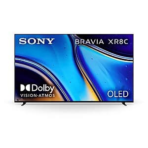 77" Sony BRAVIA XR8C OLED 4K HDR Smart Google TV (K-77XR8C) $1598 + Free S&H