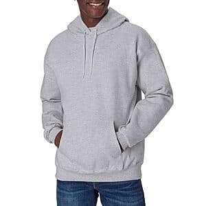 Hanes Men's Ultimate Heavyweight Fleece Hoodie Sweatshirt (Light Steel) $10.45