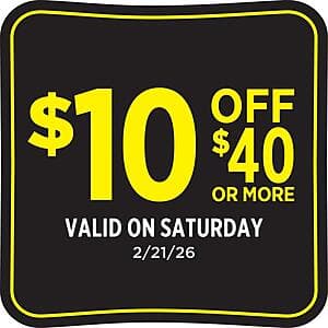 Dollar General In-Store Offer $10 Off $40 Coupon