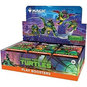 Pre-Order: 30-Pack Magic: The Gathering: Teenage Mutant Ninja Turtles Play Booster Box $125 + Free Shipping