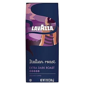 12-Oz Lavazza Italian Roast Ground Coffee Blend (Dark Roast) $4.60 w/ Subscribe & Save