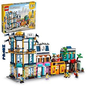 1459-Piece LEGO Creator 3-in-1 Main Street Building Set $70 + Free Shipping