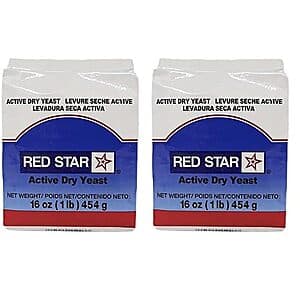 2-Pk 16-Oz Red Star Active Dry Yeast $9