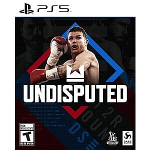Undisputed (PS5) $19.95