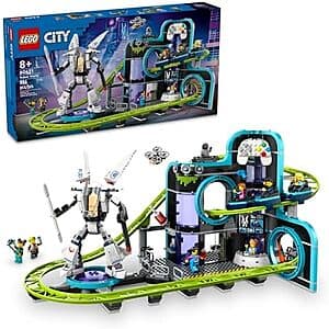 Prime Members: 986-Pc LEGO City Robot World Roller-Coaster Park Building Set $70 + Free S&H