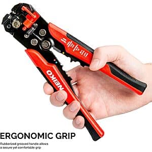 NEIKO 3-in-1 Automatic Wire Stripper, Cutter, and Crimping Tool $11.90