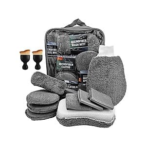 12-Pc Car Wash Detailing Kit $23 + Free S&H w/ Prime