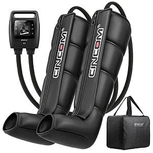 4-Zone CINCOM Cordless Battery-Powered Leg Massager Recovery System (2 Sizes) $140 + Free Shipping
