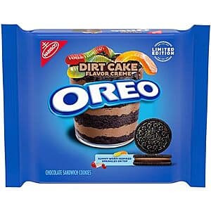 10.68-Oz OREO Dirt Cake Limited Edition Chocolate Sandwich Cookies $2.90 w/ Subscribe & Save