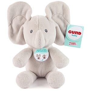 7" Gund Baby Peek-a-Boo Flappy Elephant Plushie $8