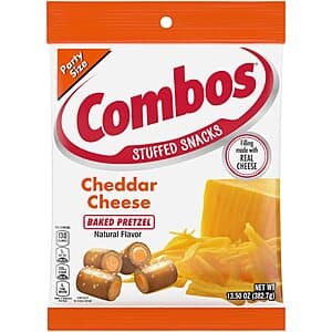 13.5-Oz Combos Cheddar Cheese Baked Pretzel Snacks $4.45 w/ S&S