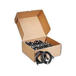 144-Ct 10' Amazon Basics RJ45 Gold-Plated Cat6 Ethernet Patch Cables $81.60 + Free S&H w/ Amazon Prime