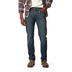 Men's Levi Strauss Signature Straight/Athletic Fit Jeans (various colors/sizes) $15 + Free S/H on $35+