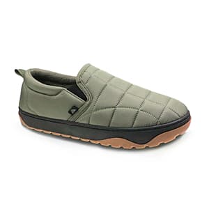 Ozark Trail Men’s Puffer Slippers (Black or Olive, Select Sizes) from $9.40