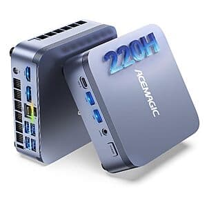 ACEMAGIC M5 Mini PC: Intel Core 5 220H, 24GB RAM, 512GB SSD $540 + Free S&H