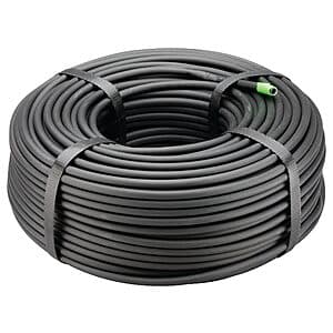 250' 1/4" Rain Bird Drip Irrigation Blank Distribution Tubing Roll (Black) $15.65