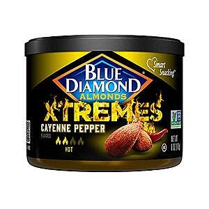 from $2.73 w/ S&S: Blue Diamond Almonds, 6 Oz Resealable Can