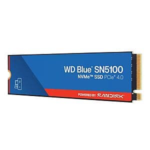 Micro Center: 4TB WD Blue SN5100 3D QLC NAND PCIe Gen 4 x 4 NVMe M.2 Internal SSD $350 In-Store Pickup Only