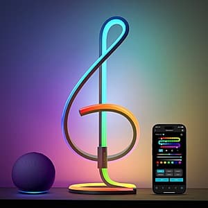 Lepro AI Smart RGB+IC LED Table Lamps: Planets $52, Musical Note $47 + Free Shipping