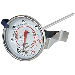 2" Winco Dial Deep Fry/Candy Thermometer w/ 5" Probe $4.90