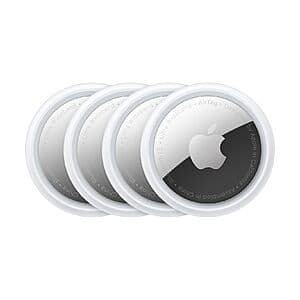 4-Pk Apple AirTag Bluetooth Tracking Devices (1st Gen) $63 + Free S&H