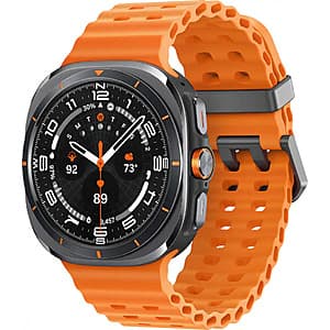 Open Box Excellent: 47mm Samsung Galaxy Ultra Titanium Wi-Fi + LTE Smartwatch $195 + Free Shipping