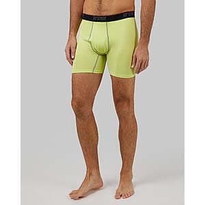 32 Degrees Men's Cool Active Boxer Briefs in various solid colors, displayed as a multi-pack.