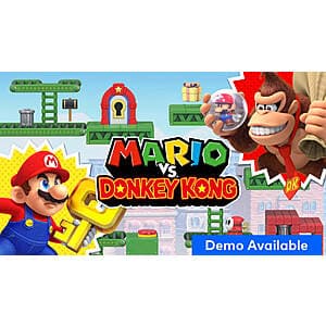 Nintendo Switch Digital Games: Mario vs. Donkey Kong $35 & More