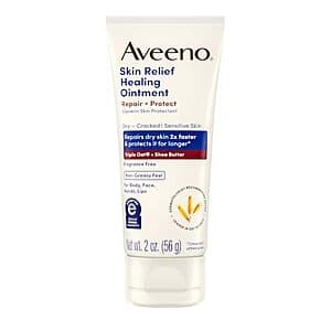2-Oz Aveeno Skin Relief Healing Ointment w/ Triple Oat & Shea Butter $2.20 w/ S&S