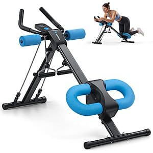 MERACH Adjustable Foldable Ab Trainer Machine (4 Colors) $40 + Free S&H