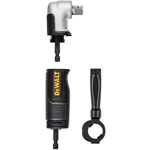 DeWALT FLEXTORQ 3/8" Square Drive Right Angle Drive Attachment $14