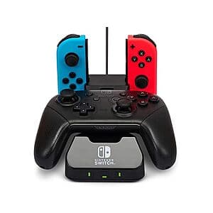 PowerA Controller Nintendo Switch Charging Base (Black) $20 + Free Shipping w/ Prime