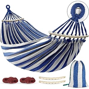 MOSFiATA Camping Hammock (550lb Capacity) $18.15