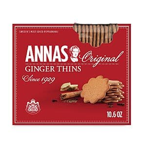 10.6-Oz Annas Thins Ginger Pepparkakor $3.60 w/ Subscribe & Save