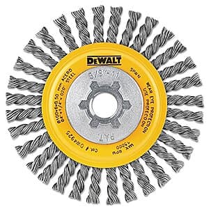 DEWALT 4" x 5/8"-11 HP .020 Carbon Stringer Wire Wheel Bulk $6.65