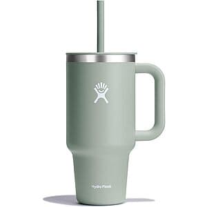 32-Oz Hydro Flask Travel Tumbler Stainless Steel Insulated Cup (Agave) $17.50