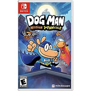 DOG MAN: Mission Impawsible (Nintendo Switch) $25