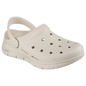 Skechers Men's Foamies Arch Fit Valiant Clog Shoes (Off White) $14.40 + Free Shipping