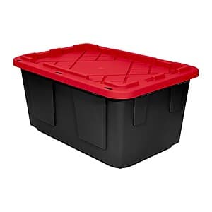 27-Gal Greenmade Heavy-Duty NSF Storage Container (Red/Black) $5.85 + Free Store Pickup