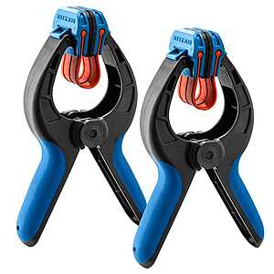 Rockler Bandy Clamps (Pairs): Medium (2" Open) $9, Small (1.25" Open) $6.50