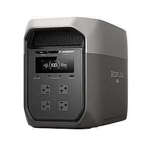 Ecoflow DELTA 3 Max 2048Wh 2400W LiFePO4 Power Station $659.10 + Free S&H