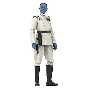 6" Disney Star Wars: Ahsoka Black Series Grand Admiral Thrawn Action Figure $10.55 or Less