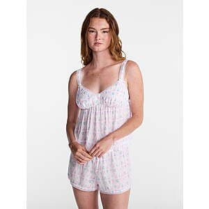 2-Pc No Boundaries Women's Woven Cami Top and Shorts Sleep Set (various) from $6.80